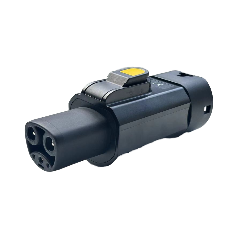 NACS 7KW 32A Tesla EV Charging Adapter Type2 Inlet for European/type2 Cars Standard Tesla to type2 Black