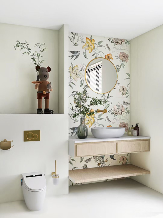 Grade AAA Toilet Flower Tile , 600x1200mm Background Wall And Wall Tile