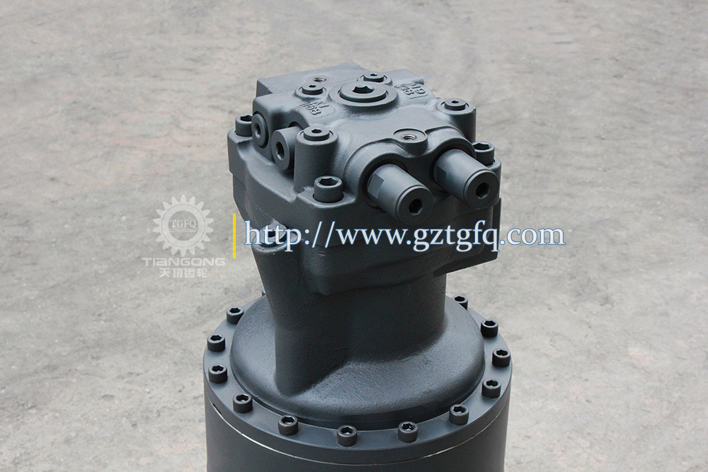 SH200 Steel Polished SH210-5 Excavator Swing Gearbox With Motor Spare Part KRC0209 KRC0226
