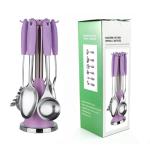 Metal Kitchen Cookware Food Turner Sets Stainless Steel Customized Logo