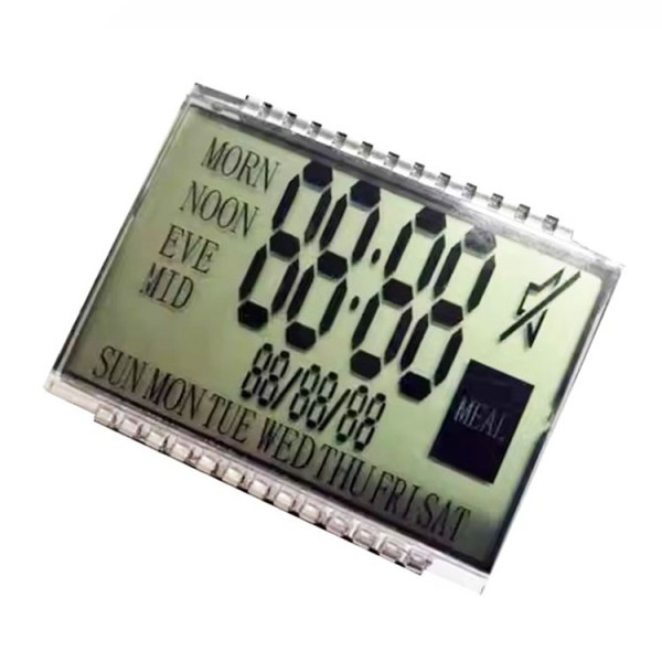 Custom Monochromatic Transparent LCD Display Custom Segment Displays