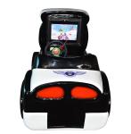 220V 180W Coin Operated Carousel Kiddie Rides English Version W1280*D650w*1940mm