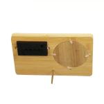 DIY Blank Sublimation Wooden Digital Clock Photo Frame For Sublimation Printing