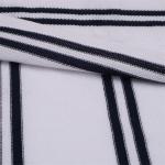 Breathable And Comfortable And Skin-Friendly Striped Knit Fabric For Polo Shirt