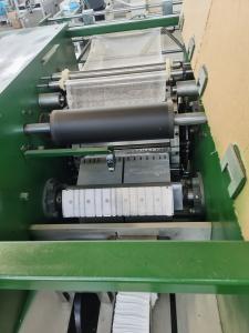 China 5x5cm Gauze Folding Machine , 160pcs/Min Medical Gauze Machine factory