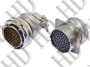 China Small Size 26482 Series 1 For Quick Bayonet Coupling / Solder Contact factory