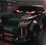 App Control Waterproof Flexible RGB LED Car Window Devil Eye Light for Business