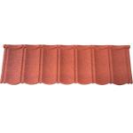 420mm Width Classic Golan Stone Color Coated Metal Roof Tiles Production Line