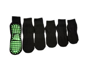 China Adult Unisex Trampoline Grip Socks Indoor Playground Anti Non Slip Grip Jump Socks factory