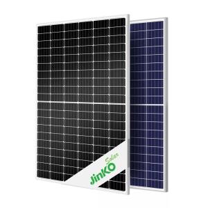 China 460w Polycrystalline Solar Panel Panouri Photovoltaic 30mm Half Cell Jinko Poly Solar Panels factory