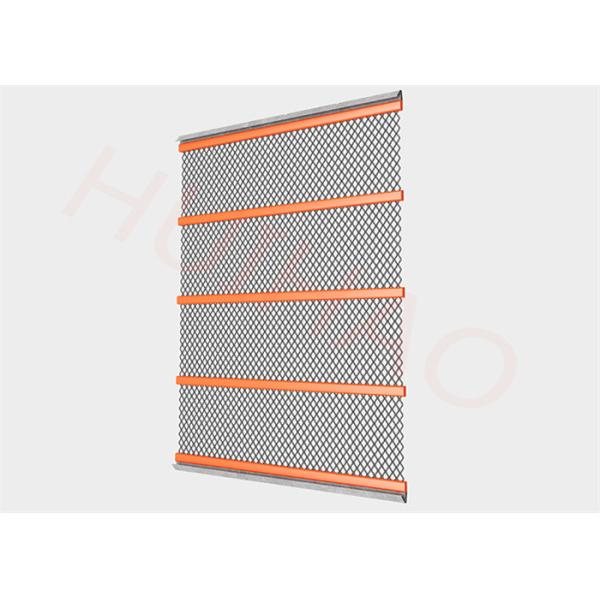 China Replacement Steel 0.9mm Self Cleaning Screen Mesh Anti Clogging Cloths For Gravel factory