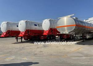 China Customized 60CBM Oil Tanker Semi Trailer With Pump and flow meter factory