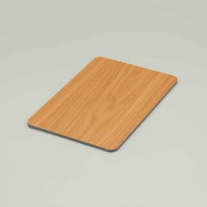 China Scratch-resistant Swiss pear wood Aluminum Composite Panel 4MM 1.22*2.44m outdoor wall panel factory