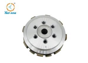 China 6 Hole 6 Plates Honda CBZ UNICON Motorcycle Clutch Center Comp / Motorcycle Clutch Parts ADC12 Silver factory