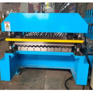 China Customized Gearbox Roof Tile Roll Former Auto Wall Panel Ppgi Material on sale