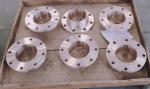 Flat Pipe Plate Industrial Copper Nickel Round Threaded Metal Flange OEM