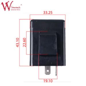 China Motorcycle Electrical Flasher Chinese Manufacturer 2-Pin Plastic factory