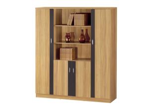 China Particle Board Office File Cabinets Anti Scratch Surface 4 Door Credenza factory