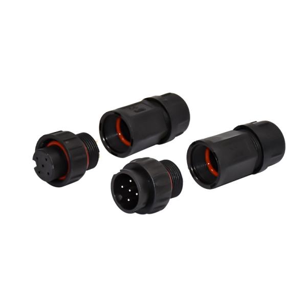 5pins Waterproof Cable Connector M19 600V 20A IP67 Ebike Electrical Connectors