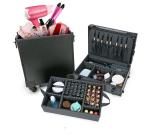 Aluminum Makeup Vanity Case Crack Resistant For Cosmetics Storage