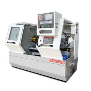 China CK6150-750mm CNC Lathe Machine 220V Flat Bed Lathe Machine factory