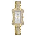 Women Square Alloy 3ATM Fashion Quartz Watches With Diamond