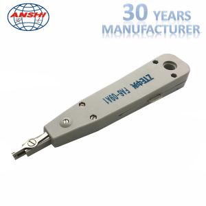 Crimping Network Punch Down Tool Wound Gun Insertion Tool Plastic Molded Handle