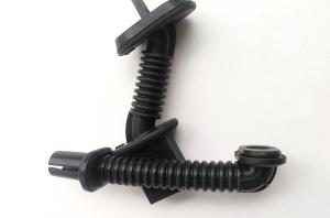 China Long Rubber Dust Cover Power Window Lock Wiring Harness Conduit Wire Loom Cover factory