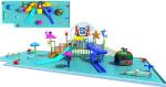 Children Aqua Park Hill Slide Ground Playground Water Slide Combo Customized