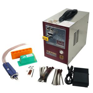 China Desktop Spot Welding Machine For 18650 Battery Pneumatic Head Moving Driver factory