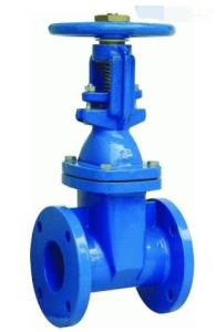 China PN16 Ductile Iron Flanged Gate Valve , DN 250 BS5163 Rising Stem Gate Valve factory