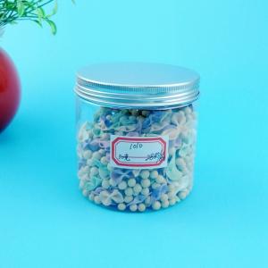 China 590ML Round PET Sealed Jars For Kitchen Home Food Storage factory