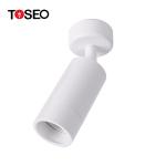 Aluminium Cylinder Adjustable Gu10 Downlight Fitting Surface Mounted Spotlights