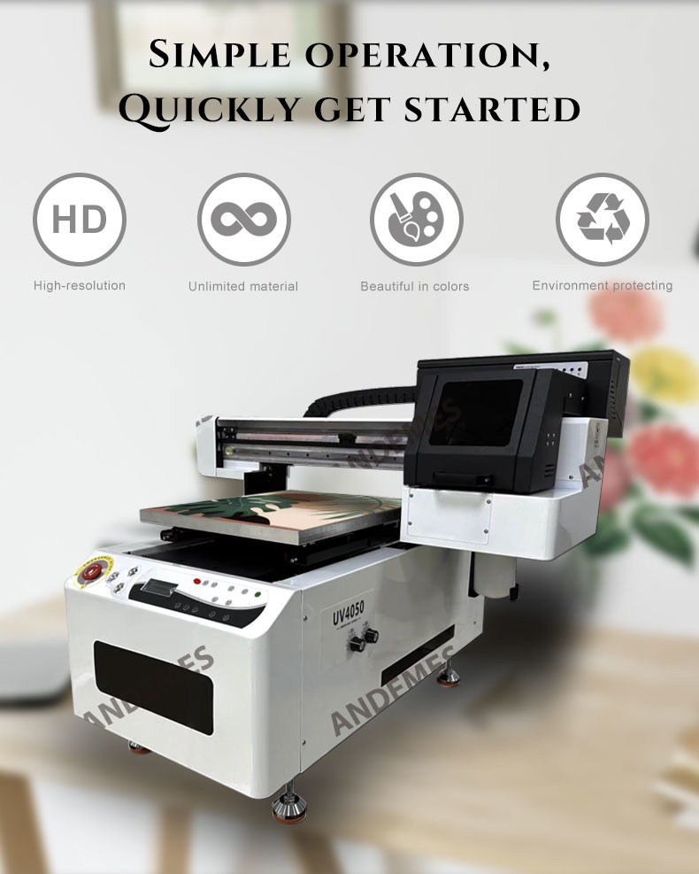 Multicolor 6090 UV Printer for Mug Bottle Phone Case Printing and Efficiency