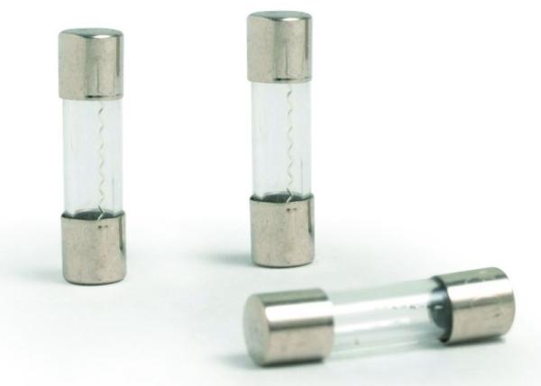 8AG Cylindrical Cartridge Fuses AGX 250VAC 500mA 6x25mm Fast Acting Glass Tube