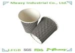 Takeaway 10oz Popular Paper Coffee Cups 330ml Logo Printed On The Cup Bottom