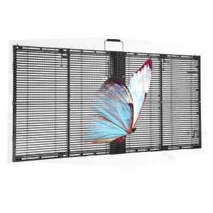 China Transparent Led Display Glass SMD1921 P7.8 High Brightness Glass Wall factory