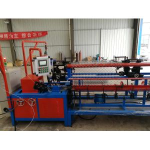 High Capacity Chain Link Fence Machine For Playground Protection