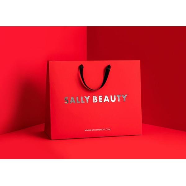 China Customized shopping paper bag factory