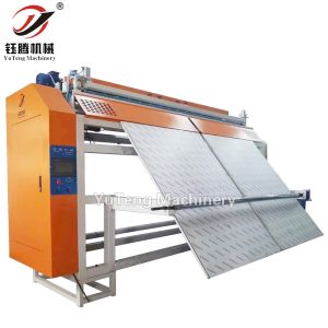 High-speed computerized mattress panel and quilt fabric cutting machine