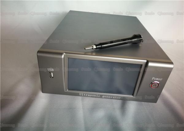 0.15mm PVC Sheet Ultrasonic Metal Welding Machine , Hand Held Ultrasonic Plastic