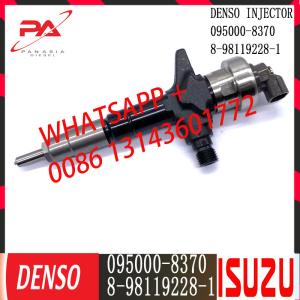 China DENSO Diesel Common Rail Injector 095000-8370 For ISUZU 8-98119228-1 factory