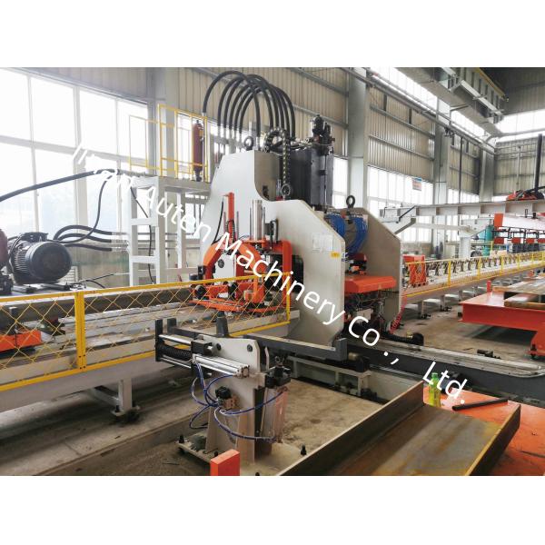 25 Number Of Modules CNC Truck Beam Punching Machine Line 4-9mm Plate Thickness