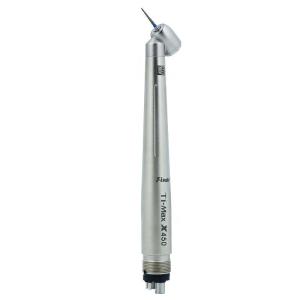 China 0.22-0.25Mpa 45 Degree Handpiece , Lightweight High Speed Turbine Handpiece factory