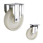 660lbs Capacity 4inch Nylon Casters With Swivel Top Plate