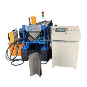 China 2mm Thickness Angle Channel Rolling Forming Machine For Galvanzied Steel Profile factory