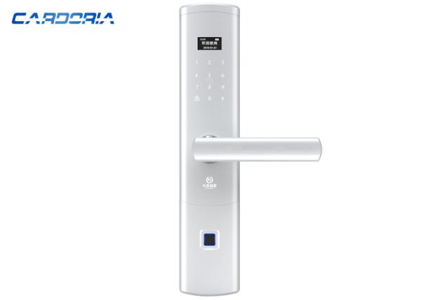 Double Protection Electronic Door Locks For Homes , Security Fingerprint Door