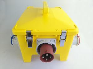 China Impact Resistant Mobile Power Distribution Box 220 / 380 Volts Rated Voltage factory