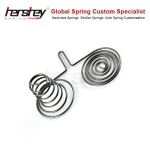 China Steel Material Custom AA Battery Contact Spring Nickel Finish factory