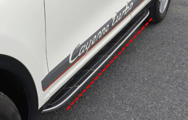 High Precision Car Parts Vehicle Running Boards for Porsche Cayenne 2011 2012